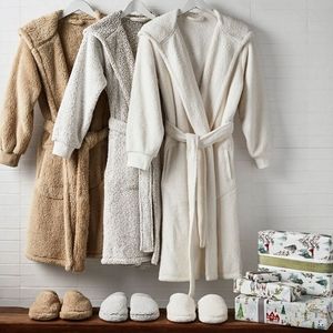 Pottery Barn Coziest Sherpa Robe